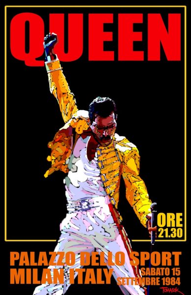 Группа Queen poster