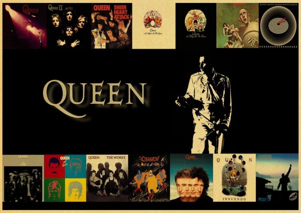 Группа Queen Постер