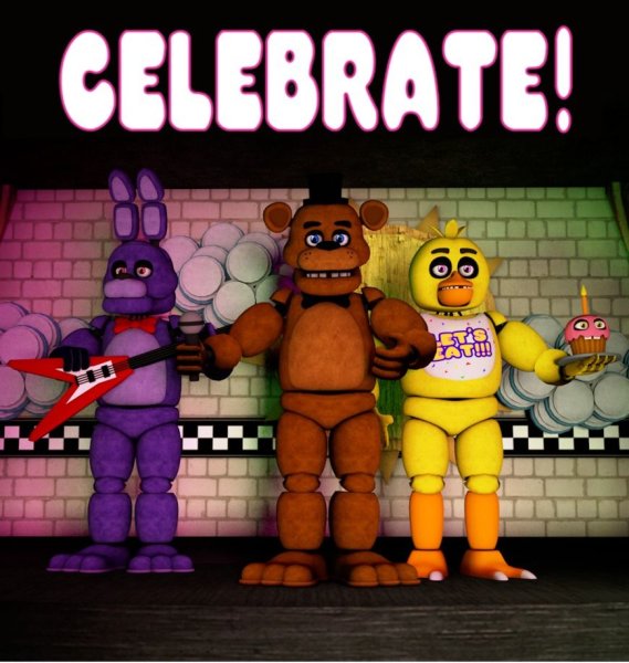 ФНАФ 1 Постер Фредди