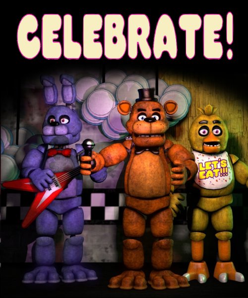 Плакат из FNAF