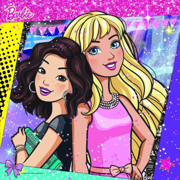 Барби смеется