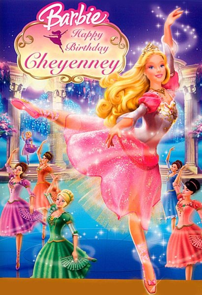 Плакат Барби