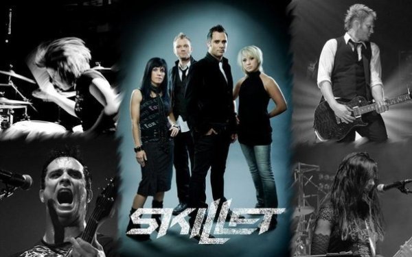Плакат группы Skillet