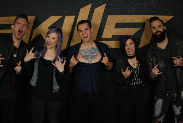 Группа Skillet 2018