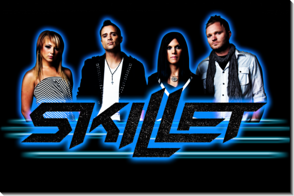 Плакат группы Skillet
