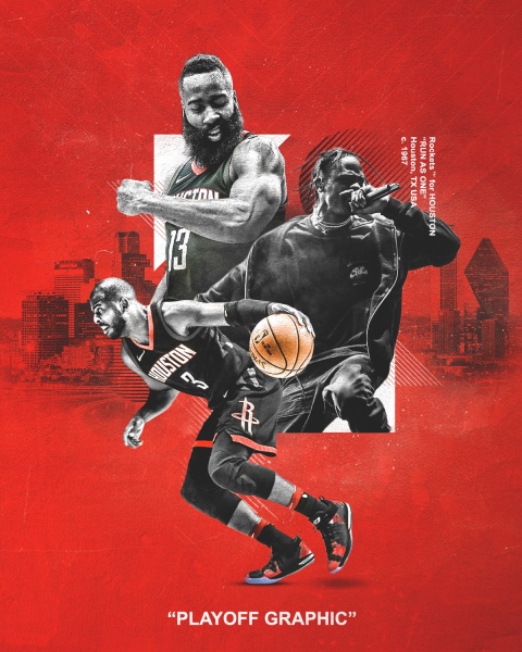 Дизайнерский плакат спорт