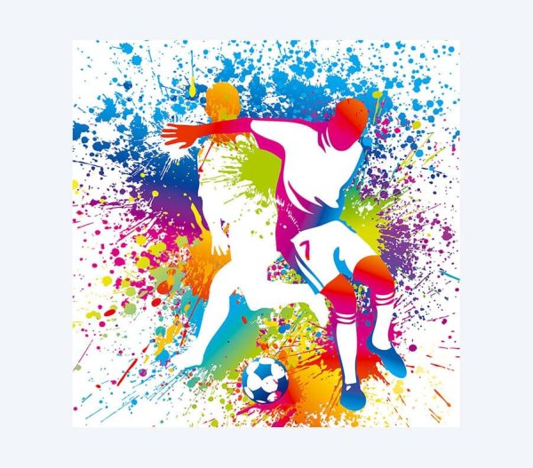 Плакаты на футбольную тему