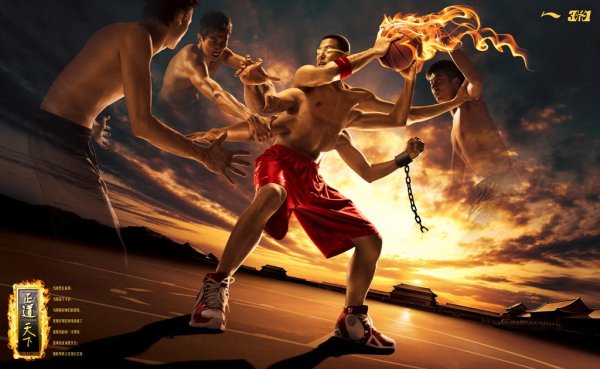 Креативная спортивная реклама