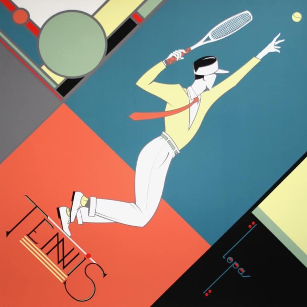 Спортивный рекламный плакат