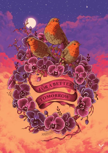 Плакат с позитивными фразами