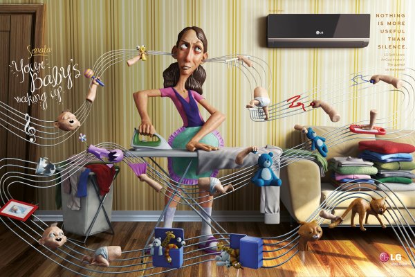 Креативная печатная реклама