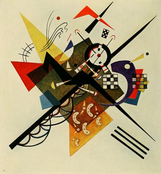 Василий Кандинский первая Абстрактная акварель