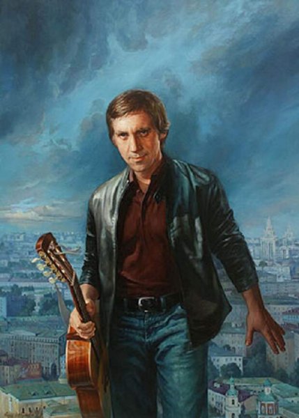 Портрет Высоцкого