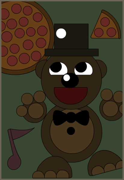 Плакат Фредди ФНАФ 3