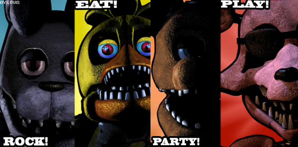 Постеры ФНАФ