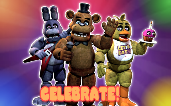 FNAF плакат celebrate