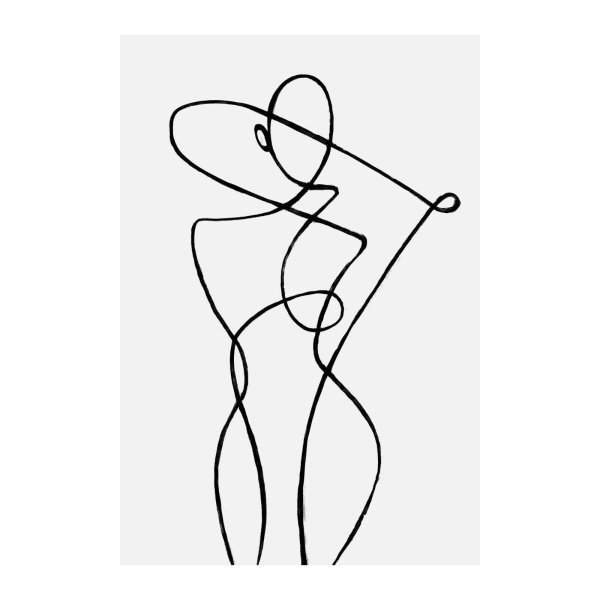 Наброски силуэтов