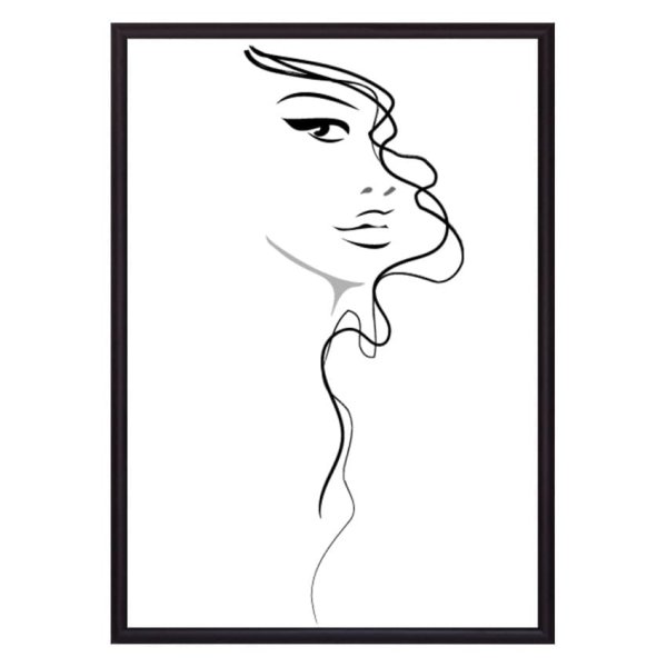 Постеры для интерьера силуэты