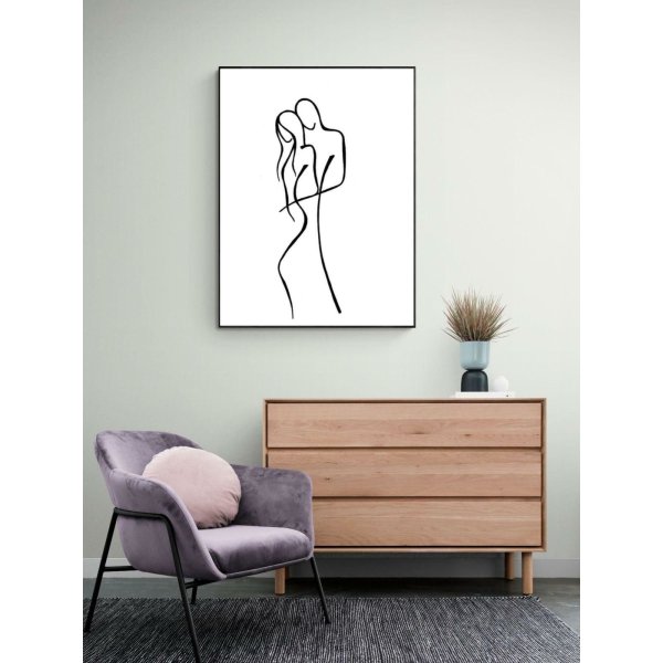 Плакат с лицами