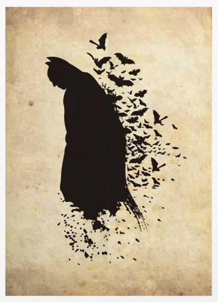 Силуэтные постеры