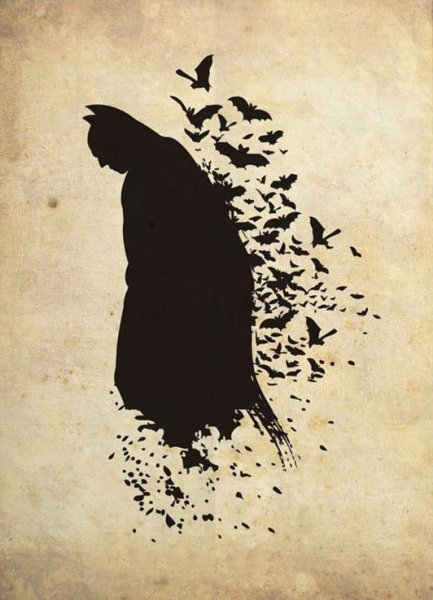 Силуэты героев Марвел