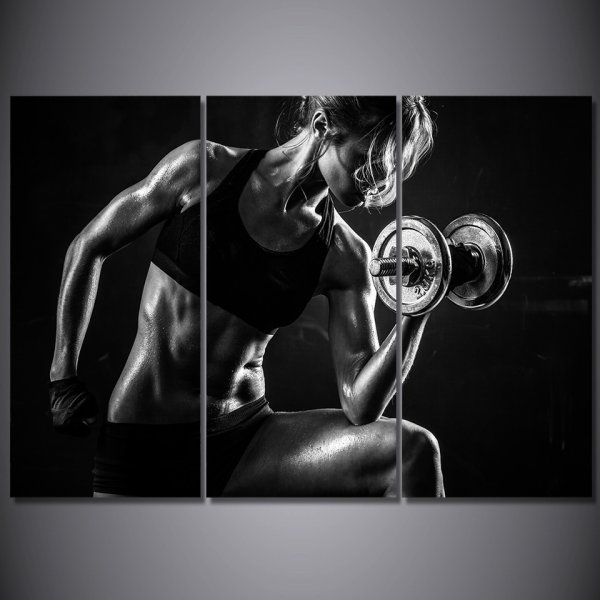 Спортивные постеры для спортзала