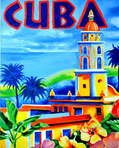 Плакаты СССР Фидель Кастро Куба