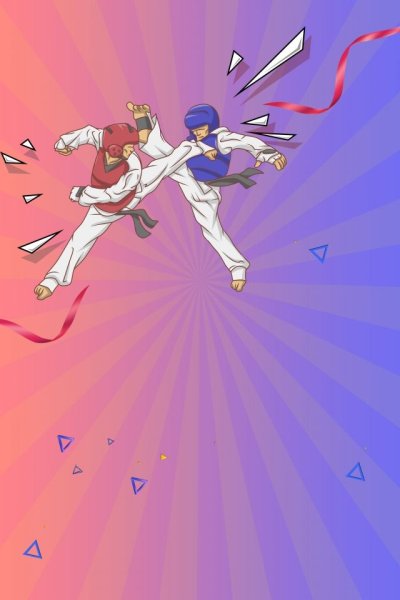 Каратэ дети на баннер