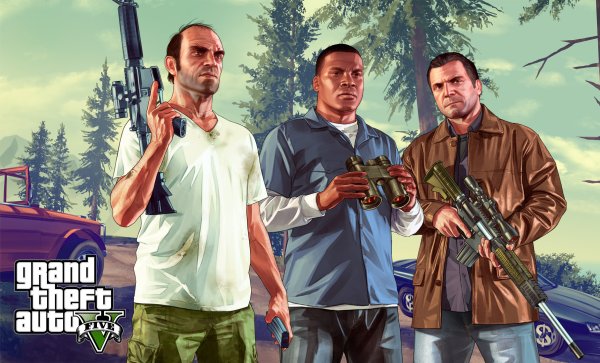 GTA 5 Постер