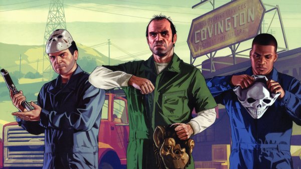 Grand Theft auto 5 Постер