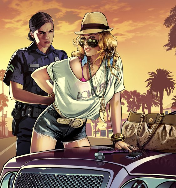 Grand Theft auto Постер