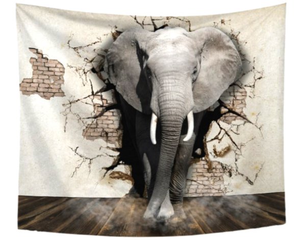 Постер слоны