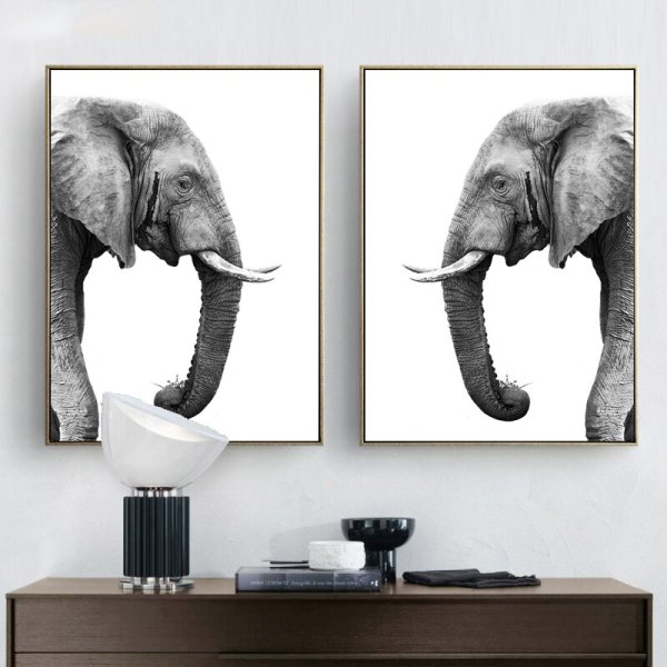 Слон плакат