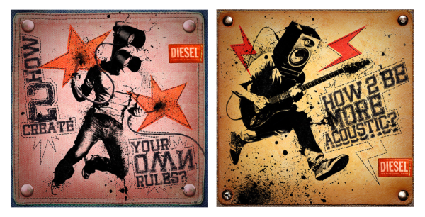 Постер гранжевый