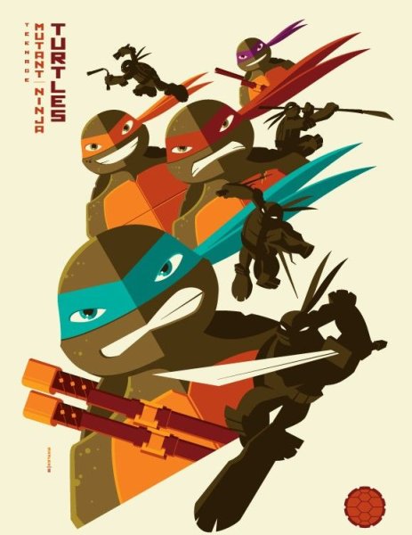 Плакат ниндзя