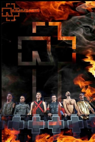 Тилль Линдеманн с ирокезом