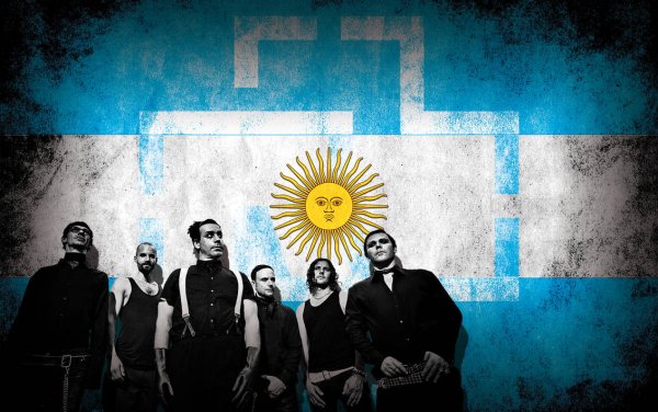 Постер группы рамштайн