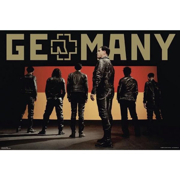 Rammstein плакат 2015