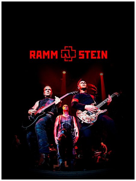Постер группы рамштайн