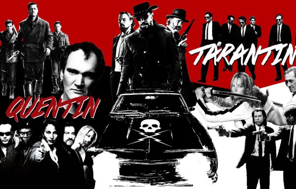 Квентин Тарантино коллаж