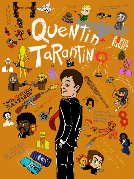 Идеи плакатов Тарантино