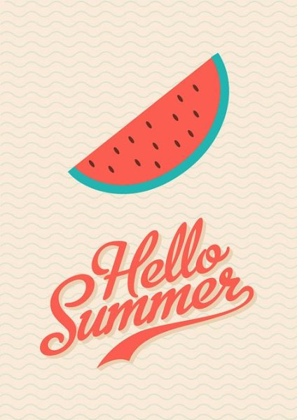 Летние постеры