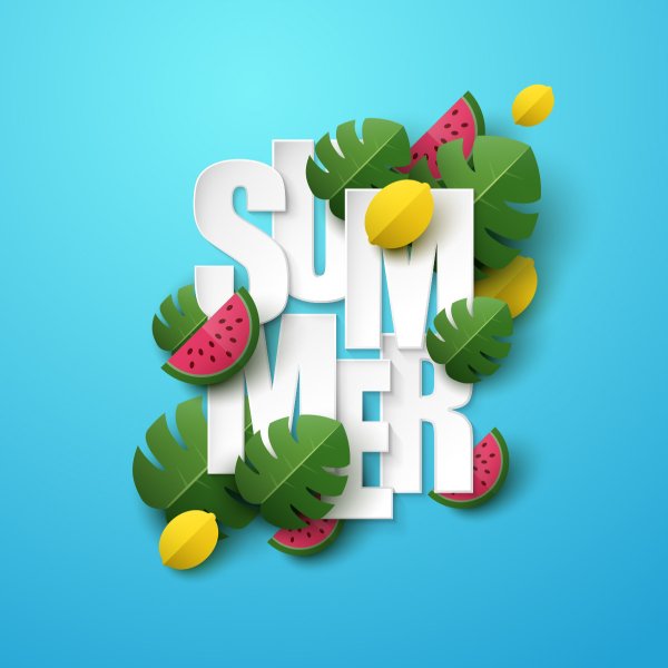 Постеры летние летние на стену