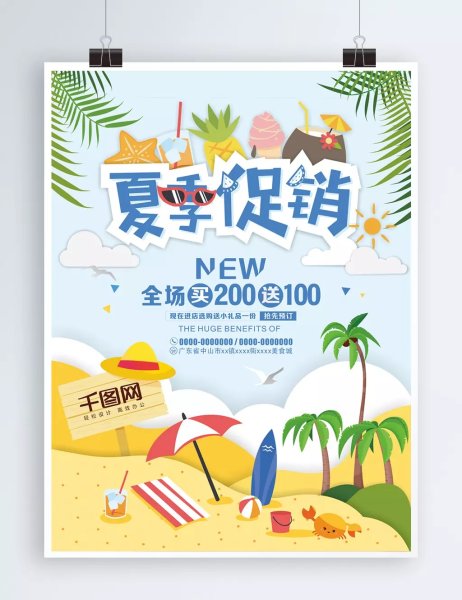 Летние постеры