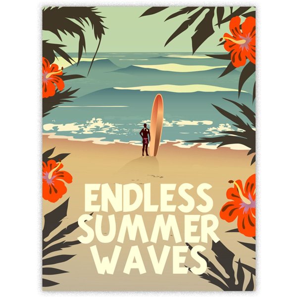 Летние постеры