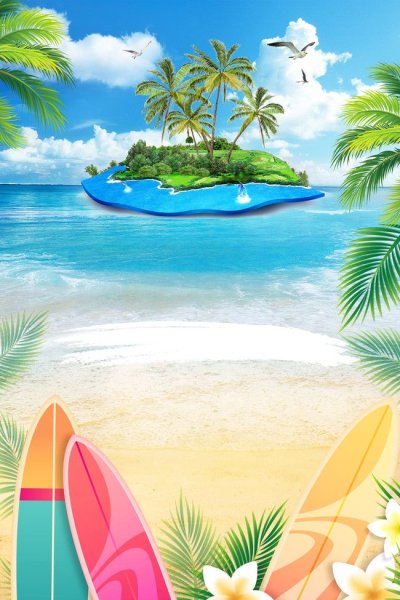 Летние картины в интерьере