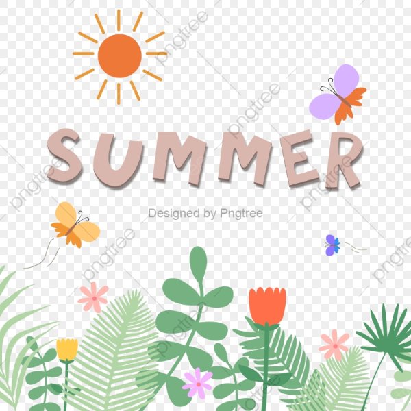 Лето саммер плакат