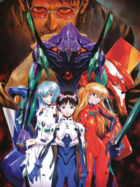 Евангелион Unit 02 Постер