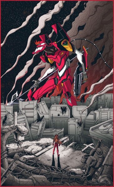 Евангелион сериал 1995