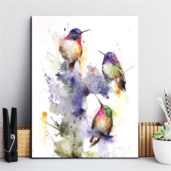 Плакаты акварелью